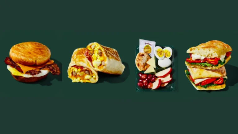 Starbucks food menu